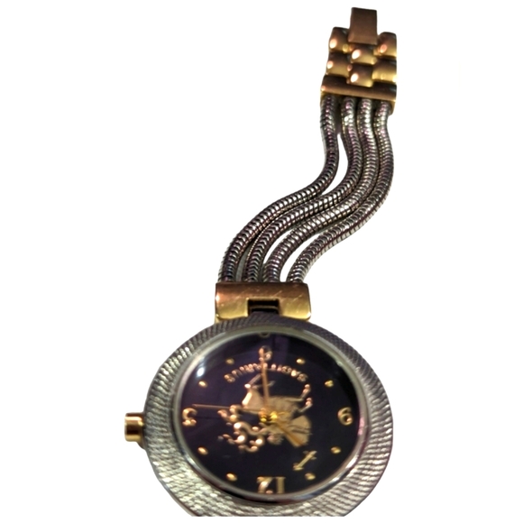 Sagittarius Two Tone Quartz Analog Women's Watch Sz. 6 1/2" New Battery - Picture 7 of 16
